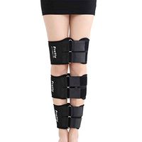 Hcwlxjy Leg Correction Strap Brace Adjustable Authentic Bandages to Correct O- Type Legs X-Type Legs Shape Straightening Bowlegs Adult and Child 3 Kits,Black,L