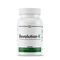 Stop Aging Now - Revolution-K - Full Spectrum Bone and Heart Health Support - 60 Veggie Caps