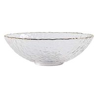 AXZHYX Bowl Salad Bowl Noodle Bowl Home Serving Bowl Creative Crystal Glass Bowl Salad Server Japanese Ramen Bowl Trivial Bowl Glass Hotel Tableware Home Noodles Boiled Fish Soup Bowl