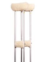 Essential Medical Supply Sheepette Crutch Covers