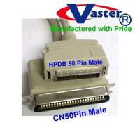 SuperEcable - 20355- 10 FT - SCSI Cable - SCSI - 1 to SCSI - 2 CN50M to HPD50M Cable