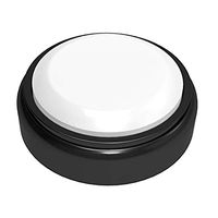 Talking Clock, Easy to Use Large Push Button Speaks The Time and Date and Day of Week for Elderly, Visually Impaired or Blind with Alarm Feature