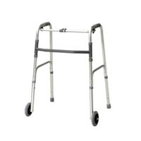 Fabrication 43-2110 Fabrication Folding 2-Button Walker, Adult, 3 Inch