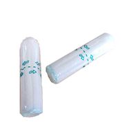 sakd 100PC Tampons Regular Ordinary Type 100% Natural Cotton Finger-in -Super Absorbency Unscented Leak Protection for Feminine Female