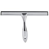 AUNMAS Shower Window Squeegee Stainless Steel Durable Window Glass Cleaner Wiper Bathroom Mirror Brush Tool