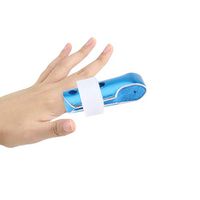 Artibetter Aluminum Finger Splint Trigger Finger Brace Trigger Mallet Broken Arthritis S