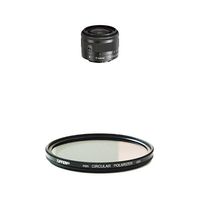 Canon EF-M 15-45mm f/3.5-6.3 Image Stabilization STM Zoom Lens w/ Tiffen Polarizer Filter