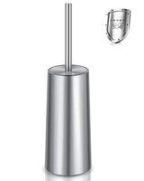 WITAIR Toilet Brush and Holder, Toilet Brush 304 Stainless Steel, Toilet Bowl Brush for Bathroom Toilet-Ergonomic, Elegant,Durable (1 Pack)