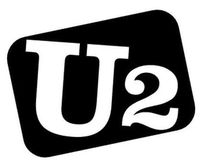 U2 Rock Band - Sticker Graphic - Auto, Wall, Laptop, Cell, Truck Sticker for Windows, Cars, Trucks