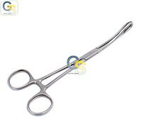 G.S 3 HIGH Grade Polish PACIFATED FOERSTER Spong BALLENGER Forceps 7" Curved SERATED