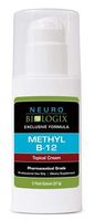 Neurobiologix Methyl B-12 Topical Cream (Methylcobalamin) Vitamin B12 Supplement Cream 2 Ounces