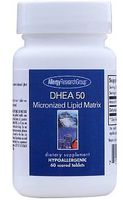 DHEA 50mg Micronized Lipid Matrix 60t