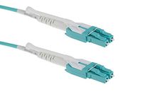 20M LC-LC OM4 40G 50/125 Multimode Duplex Uniboot Push-Pull Tab Fiber Patch Cable