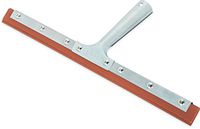 Carlisle 4007400 Rubber Professional Double-Blade Squeegee with Zinc-Plated Steel Frame, 14" Width (Case of 12)