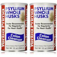 Yerba Prima: Psyllium Whole Husks Colon Cleanse, 12 oz (2 pack) Thank you for using our service
