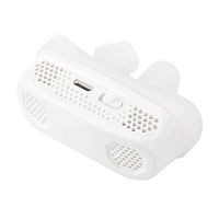 SJLHP 3 in 1 Electronic Anti Snoring Devices Air Purifier Natural Solution to Prevent Snoring and Purify Breath air for Comfortable Sleeping,White