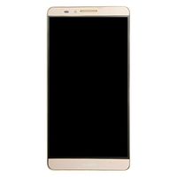 JUNXI Phone case Phone Cover for Huawei Mate 7 LCD Screen and Digitizer Full Assembly with Frame(Black)+Highly Recommended (Color : Gold)