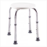 Lumex 2060R Round Bath Shower Stool Seat Chair Narrow