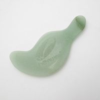 Hansgo Massager Gua Sha Guasha Scrape Therapy Natural Jade Stone Massage Needle Tool Facing