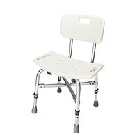 450 lbs for The Elderly and The Pregnant with Heavy Duty Shower Chair 6 Height Adjustable Bath Tub Medical Shower Bath