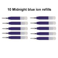 10 Cross Quality Blue Ion Gel Ink Refill Cartridges for Ion,penatia Pump Pen,vice,roadster & Matrix Pens (10 Bulk Pack).