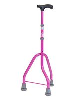 Pediatric Tripod Cane Model 335 (Pastel Pink) - Walk Easy
