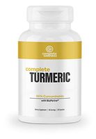 Complete Wellness Turmeric Capsules 500 MG 90 Capsules - 95% Curcuminoids with BioPerine