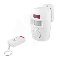Security Motion Sensitive Remote Control Intruder Burglar Alarm Sound Warning 105dB by Uptell