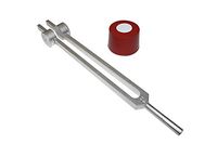 Radical 64Hz TherapeuticTuning Fork to be used on lower vertebrae back bone with Activator and Pouch