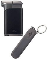 Pacific Lighter and Sherlock Pipe Tool in an Attractive Gift Box Warranty Black Gunmetal