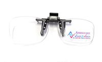 Clip On Readers 2.5, Reading Glasses Clip On and Flip Up Hassle Free Lenses, magnifiers +2.50 By American Vision & Vision, Clear, 120 mm width of all frame apx