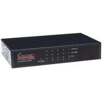 INTELLINET Intellinet Network Solutions 523301 Fast Ethernet Office Switch<br>523301 5PORT 10/100 FAST ENET STANDALONE RJ45 BLACK<br>5 Ports - 5 x RJ-45 - 10/100Base-TX by Intellinet