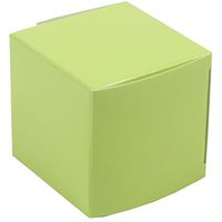 JAM PAPER Glossy Gift Boxes - 2 x 2 x 2 - Lime Green Glossy - 10/Pack