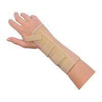 Rolyan AlignRite Wrist Support Without Strap, Short Length, Right, X-Large, Comfortable Stabilization & Support Brace, Ergonomic Thumb Opening for Full Finger Range of Motion, Breathable & Comfy
