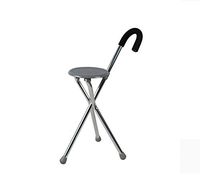RES&DZ Walking Cane Chair -Hand Stool Multi - Foot Aluminum Folding Folding Old Man Crutches Walking Stick Stool