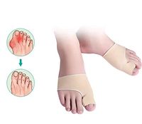 Bunion Corrector Sleeves, Orthopedic Hallux Valgus Protector with Gel Cushion and Toe Separators Spacers Relief Big Toe Joint, Hammer Toe, Overlapping Toe for Men and Women Unisveral Size