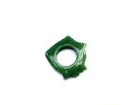 Usonline911 Quality Natural Aventurine Quartz Jade Guasha Scraping Massage Tools for Beauty&health Care SPA Acupuncture Therapy Trigger Point Treatment (Cycle)