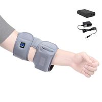 [Portable Battery] Venture Heat Infrared Elbow Heating Pad for Pain Relief Recovery - Heated Wrap Support Brace for Tendonitis, Arthritis, Join Pain Injury, Tennis Elbow