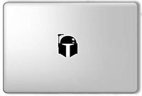 Boba Fett Head Star Wars Apple Macbook Laptop Vinyl Sticker Decal