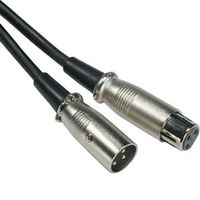 InstallerParts XLR Male to XLR Female Microphone Cable - 10 Feet