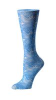 Cutieful Therapeutic Graduated 10-18 mmHg Compression Socks (Ocean Waves)