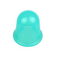 Sttech1 Soft Anti Cellulite Cup, Silicone Vacuum Massage Therapy Suction Cupping Cups Set for Cellulite Remover & Body Massage Treatment (Green)
