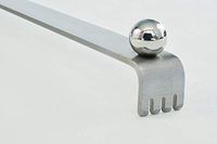 Back Massager Scratcher Combination Tool, Mirror Finish Massage Ball Bare Skin Treatment Tool for Self Massage Itch Relief, for Men and Women