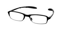 De Ding Tr90 Portable Folding Reading Glasses Pocket Reading Glasses (black, 1.5 x)