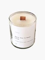 Maple Chai and Sweet Cream Handcrafted Candles by Lit Studios