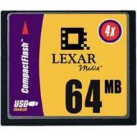 Lexar 64MB Compact Flash Memory Card