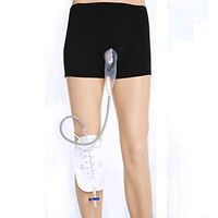 YxnGu Male Urinal Bag - Portable Wearable Men's Urinal - Urine Collector with Spill Proof Collection Bag - Reusable Incontinence Panties (Size : M)