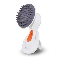 MEI Head Massager Electric Scalp Massager, Hand-held Electric Portable Waterproof Vibrating Facial Massager