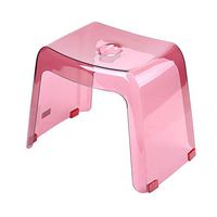 Bathroom Stool Ergonomic Design Step Stool for Bathroom, Bedroom, Toy Room, Kitchen, And Living Room,Pink