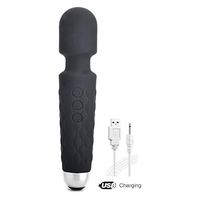 YQF Personal Wand Massager with 20 Magic Vibration Modes,Handheld,Whisper Quiet, Waterproof, Mini Cordless for Neck Shoulder Back Body Massage, Sports Recovery & Muscle Aches